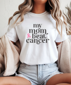 My Mom Beat Cancer Shirt | Breast Cancer Support Tee for Kids & Adults