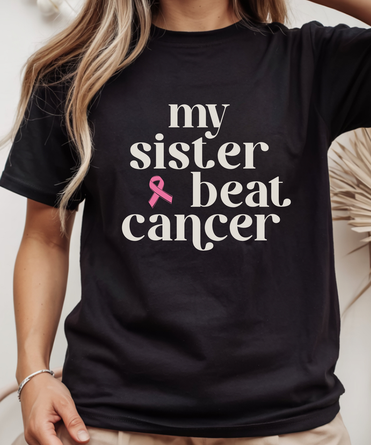 My sister Beat Cancer Shirt | Breast Cancer Support