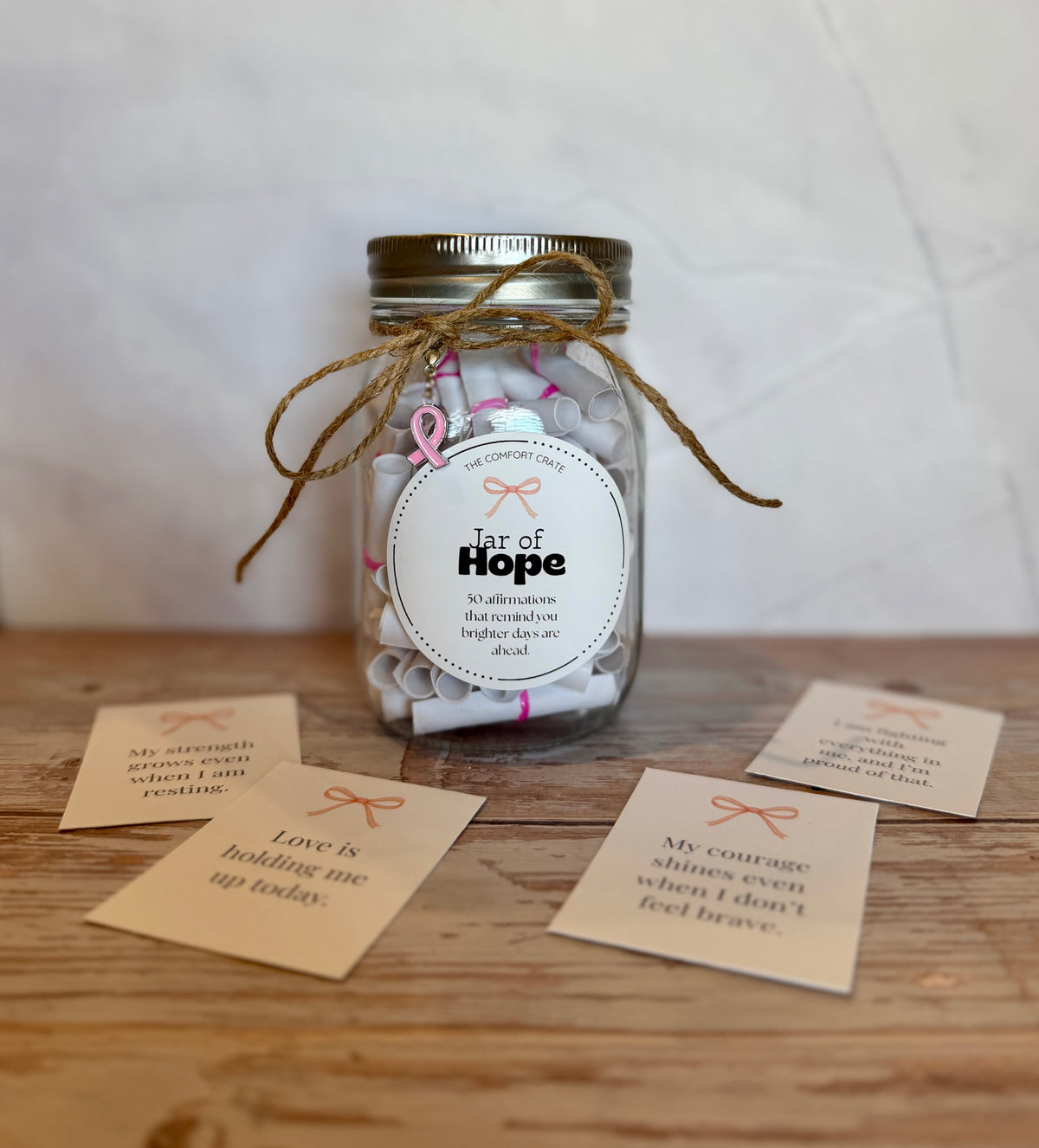 Jar of Hope - 50 Encouraging Affirmation & Inspirational Message